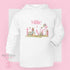 Personalised Rabbit Birthday White Cotton T-Shirt or hoodie - I am TWO, Second Birthday